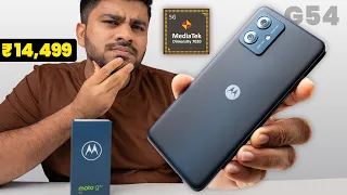 I Tried this Budget 5G Smartphone - MOTO G54 Unboxing | 6000mAh Battery | 50MP OIS