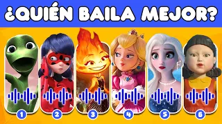 Adivina el personaje por su DANZA #12| ¿Quién baila mejor? Elemental, Dame Tu Cosita, Barbie, Sing 2