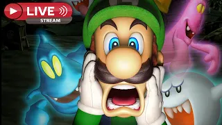 Luigi's Mansion (GCN) Nintendo GameCube Real Hardware (FULL GAME) - Speedrun - Livestream ITA