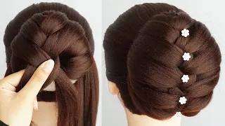 Most Beautiful Hairstyle For Ladies - Easy Bun Hairstyles For Wedding