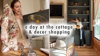 a day at the cottage & shopping for antique decor for a makeover | XO, MaCenna Vlogs