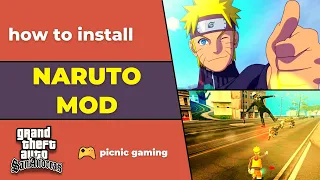 How to install Naruto Mod in Gta Sa | Naruto Gta San Andreas Mod | Play as Naruto in Gta SA