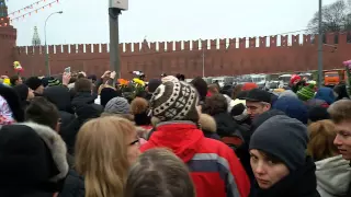 Траурный Марш  в Москве 01.03.2015 г.