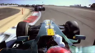 2010 Sakhir GP - Trulli Start Onboard