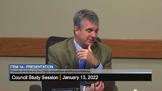 Council Study Session - 1/13/2022