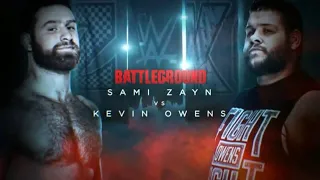 Story of Sami Zayn vs Kevin Owens || Battleground 2016