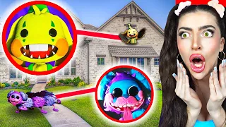 BUNZO BUNNY & PJ PUG-A-PILLAR spotted IN REAL LIFE!? (ALL POPPY PLAYTIME CHARACTERS FOUND!)