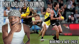 PORT ADELAIDE VS RICHMOND ROUND 4 LIVE REACTION