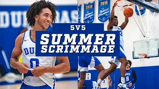 Duke Basketball 2023-24: Summer Scrimmage Exclusive! (7/19/23)