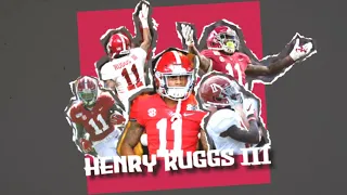 The Fastest WR in the NFL || Las Vegas Raiders WR Henry Ruggs III College Highlights