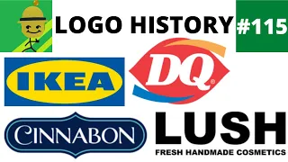 Logo History #115 - IKEA, Lush, Cinnabon and Dairy Queen