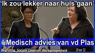 Caroline van der Plas adviseert Sylvana Simons om lekker naar huis te gaan - Tweede Kamer