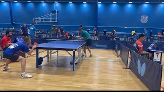 TABLE TENNIS INTERNATIONAL TOURNAMENT GLOUCESTER GRAND PRIX  BOGDAN POSTUDOR ~ JACK MERTON