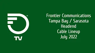 Frontier FiOS (Sarasota, FL) Channel Scan (7/11/22)