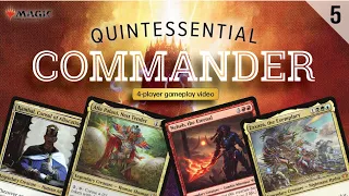 MTG Quintessential Commander #5 | Neheb vs Zaxara vs Atla Palani vs Kambal | 4-player gameplay video