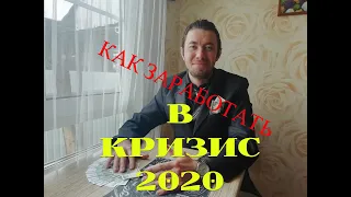 Шок !!! Как можно заработать во время карантина в 2020 году без крупных вложений !!!