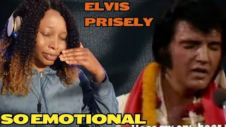 CRIED... First Time Listening To Elvis Presley - "Take My Hand, Precious Lord" REACTION VIDEO