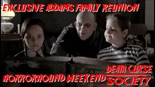 Exclusive: Addams Family Reunion Panel | Horrorhound Weekend, Cincinnati, OH  March 16, 2019