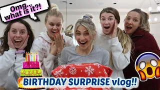 MY BIG BIRTHDAY SURPRISE... with Jatie & Della Vlogs!!