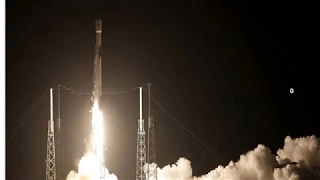 Ракета Falcon 9 с 60 спутниками проекта Starlink стартовала с мыса Канаверал