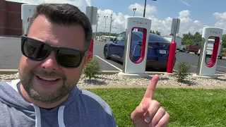 tesla road trip - charging insights, stops, and range