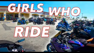 Riding w/ GIRLS ONLY 💁🏻‍♀️ Huge female only riding event! | VlogMMER Days 12-16