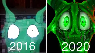 4 years of animation/art ||Albatross pmv comparison||wof