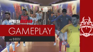 PES2019 GAMEPLAY UNCUT vs BIBBY!