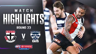 St Kilda v Geelong Highlights | Round 23, 2023 | AFL