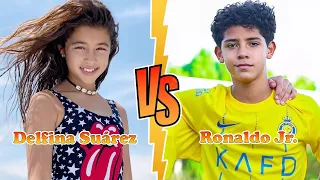 CRISTIANO RONALDO JR (CR7's Son) Vs DELFINA SUÁREZ (Luis Suárez's Daughter) Transformations 👑 2024