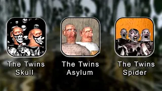 The Twins Latest Mod - The Twins Asylum Vs The Twins Spidermom Vs The Twins Skull  Full Gameplay