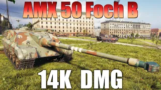 AMX 50 Foch B, НОВЫЙ РЕКОРД ПО УРОНУ, 14к DMG, 7 ФРАГОВ