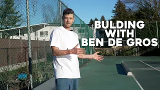 Building with Ben: Checking out Ben De Gros DIY Skate Spot