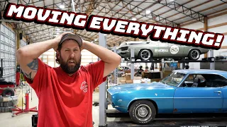 Everything Must Move!  Entire Shop rearrange!