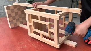 Ingenious Techniques Woodworking Workers // DIY Unique And Stylish Decorative Lights