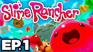 😊 WHAT ARE SLIMES & WHY AM I RANCHING THEM?! - Slime Rancher Ep.1 (Gameplay / Let's Play)