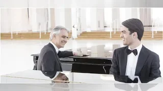 ANDREA BOCELLI E FIGLIO MATTEO/ Video, Cantano "Fall on me" ai David di Donatello