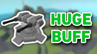 THE TURRET GOT BUFFED | IS IT BETTER THAN THE ACCELERATOR? -Tower Defense Simulator