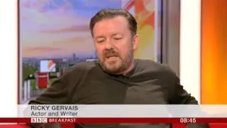 Ricky Gervais Derek Interview BBC Breakfast 2014