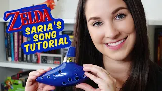 Zelda: Saria's Song (The Lost Woods) Ocarina Tutorial