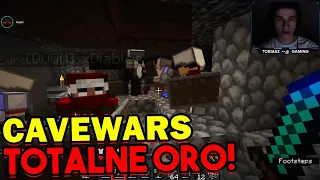 TOBIASZGAMING TOTALNE ORO na EVENCIE CAVEWARS! | DOOM VS BORN | KWADRATOWA MASAKRA