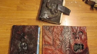 how to make evil dead books. the necronomicon dubble feture tutorial