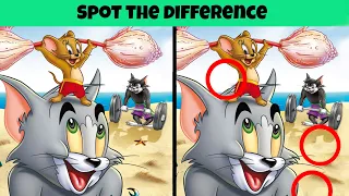 Bet you can't FIND THE 3 DIFFERENCES | 100% FAIL | Tom & Jerry