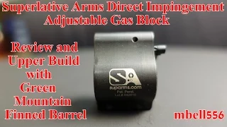 Superlative Arms Direct Impingement Bleed-off Adjustable Gas Block