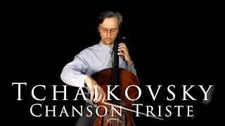 Tchaikovsky Chanson Triste Suzuki Cello Book 4 Practice with Cello Teacher