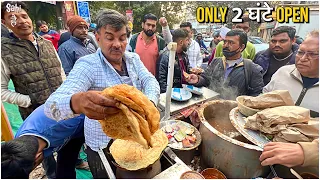 Delhi's No 1 Oil Free Chole Bhature | Street Food India | Kulhad Chole