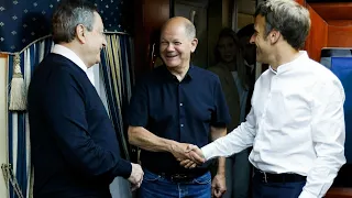 Scholz reist mit Macron und Draghi in die Ukraine | AFP