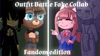 Another fandom outfit battle!! (Nerves) [] #pxrplefandombattle 💗💙