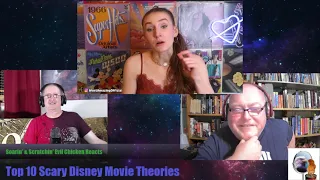 Reaction to Ten Scary Disney Movie Theories - Just a Couple Old Dudes, Soarin' & Scratchin' React!!!