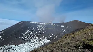 Vulcano Etna. Cratere di Sudest